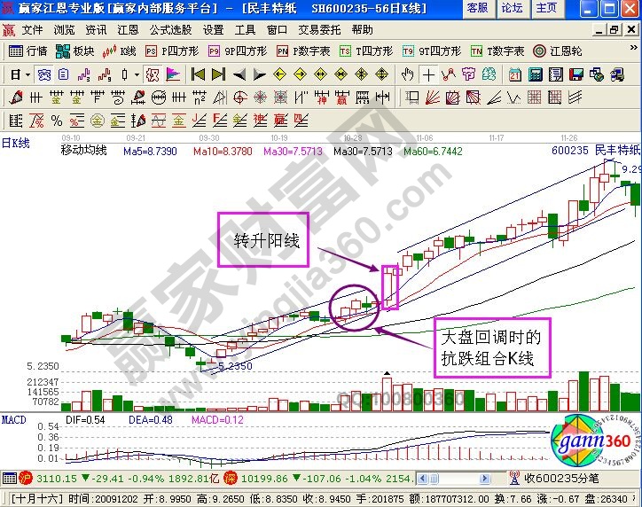 民豐特紙走勢(shì)圖