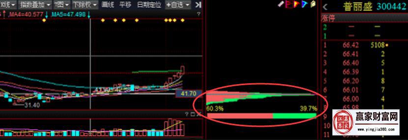 普麗盛籌碼分布圖