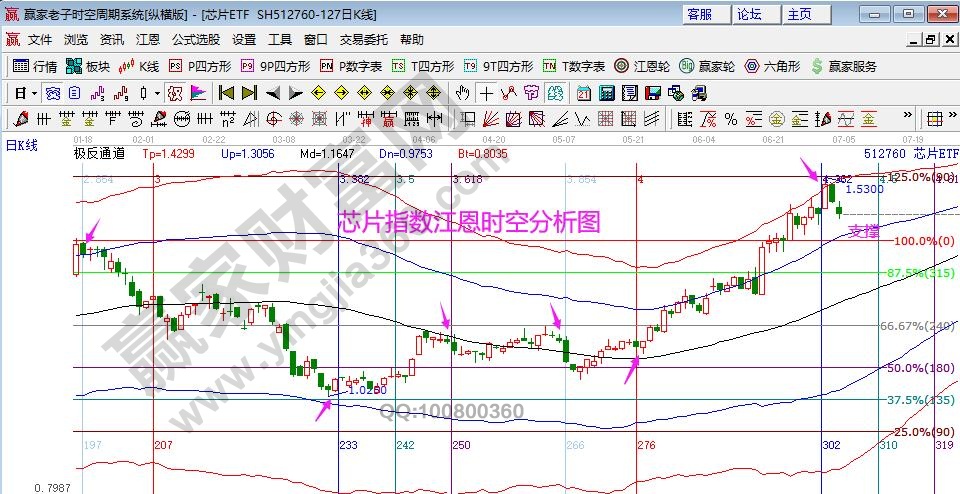 芯片指數(shù)分析圖